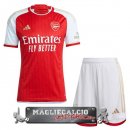 Home Maglia Calcio Set Completo Uomo Arsenal 2023-24