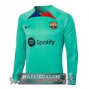 Felpa Da Allenamento Barcelona 2023-24 Verde Rosso Blu