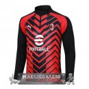 AC Milan Rosso Nero Felpa Da Allenamento 2023-24