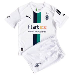 Borussia Mönchengladbach Set Completo Bambino Maglia Calcio Home 2022-23