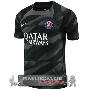 Tailandia Home Maglia Calcio Portiere Paris Saint Germain 2023-24 Nero