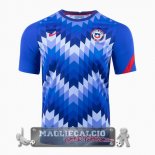 Chile Formazione Maglia Calcio 2021-22 Blu