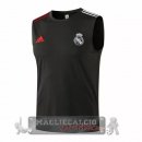 Maglia Sin Mangas Calcio Real Madrid 2021-22 Nero