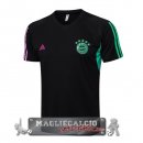 Bayern Monaco Formazione Maglia Calcio 2023-24 Nero Purpureo Verde