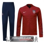 Stati Uniti Insieme Completo Rosso Giacca EURO 2018