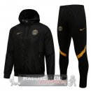 Paris Saint Germain Insieme Completo nero Giacca a vento 2021-22
