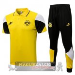 Borussia Dortmund Giallo Nero Maglia Set Completo POLO 2021-22