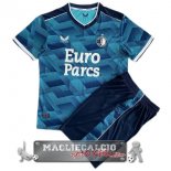 Feyenoord Rotterdam Set Completo Bambino Maglia Calcio Away 2023-24