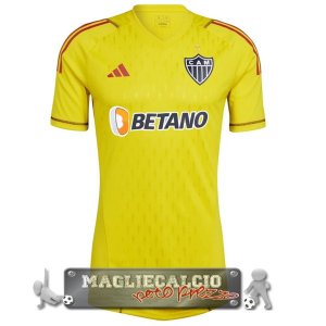 Thailandia Maglia Calcio Atlético Mineiro Portiere 2023-24 Giallo