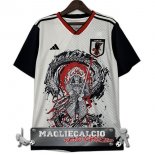 Tailandia Speciale Maglia Calcio Giappone 2023 Bianco I Nero