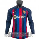 Home Manica lunga Giocatori Maglia Calcio Barcellona 2022-23