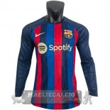Home Manica lunga Giocatori Maglia Calcio Barcellona 2022-23