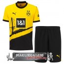 Borussia Dortmund Set Completo Bambino Maglia Calcio Home 2023-24