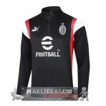 AC Milan Bianco II Rosso Felpa Da Allenamento 2023-24