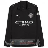 Thailandia Away Manica lunga Manchester City 2025 2026