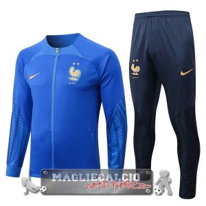 Francia Insieme Completo I blu Giacca 2022-23