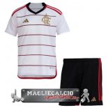 Flamengo Set Completo Bambino Maglia Calcio Away 2023-24