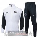 Set Completo Lunga Zip Giacca Chelsea 2025 2026 Bianco Nero