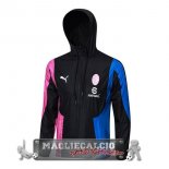 Giacca a vento AC Milan 2023-24 Nero Rosa Blu