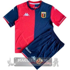Genoa Set Completo Bambino Maglia Calcio Home 2021-22