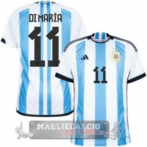 Tailandia Di María Home Maglia Calcio Argentina 2022