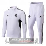 Real Madrid Insieme Completo bianco nero Bambino Giacca 2022-23