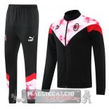 AC Milan Insieme Completo Nero Rosso Rosa Bianco Giacca 2022-23