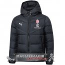 Giacca in Cotone AC Milan 2023-24 Nero