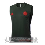 Maglia Formazione Senza Maniche Bayern Monaco 2025 2026 Verde Navy