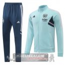 Arsenal Insieme Completo Blu Verde Giacca 2022-23