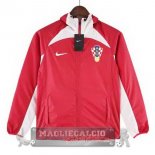 Croacia Rosso Bianco Giacca A Vento 2022-23