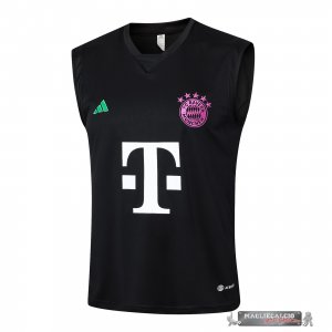 Formazione Senza Maniche Bayern Monaco 2023-24 Negro I Purpura Verde