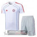 Set Completo Formazione Maglia Bayern Monaco 2025 2026 Bianco Blu Grigio