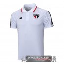 Sao Paulo Bianco Maglia POLO 2023-24