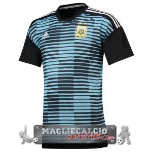 Argentina Formazione Maglia Calcio Coppa Mondo 2018 Blu