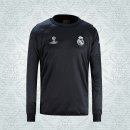 Real Madrid Nero Maglia ispessimento Manica lunga