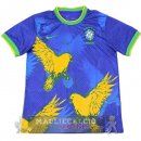 Thailandia Speciale Maglia Brasile 2026 Blu Giallo