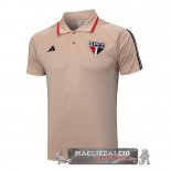 Sao Paulo Giallo Arancione Maglia POLO 2023-24