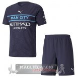 Manchester City Set completi Bambino Maglia Calcio Terza 2021-22