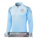 Manchester City Blu Luce Felpa Da Allenamento 2023-24