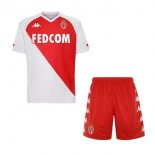 AS Monaco Set Completo Bambino Maglia Calcio Home 2020-21