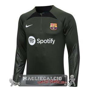 Felpa Da Allenamento Barcelona 2023-24 Verde Navy