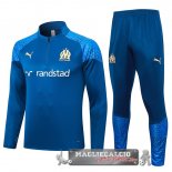 Marseille Insieme Completo I Blu Felpa Da Allenamento 2023-24
