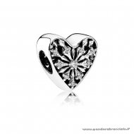 Pandora Italia Vacanze Charms Cuore Di Inverno Charm Chiaro Cz Net