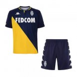 AS Monaco Set Completo Bambino Maglia Calcio Away 2020-21