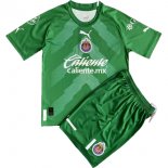 Guadalajara Set Completo Bambino Maglia Calcio Home 2022-23