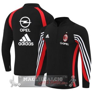 Felpa Allenamento Formazione AC Milan 2003 2004 Nero