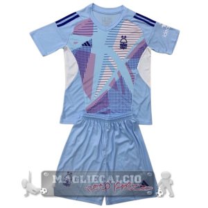 Portiere Conjunto De Bambino Nottingham Forest 2024 2025 Blu