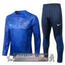 Paris Saint Germain Insieme Completo I Blu Giacca 2022-23