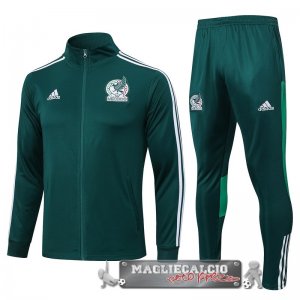 Messico Insieme Completo Verde Giacca Lunga Zip 2023